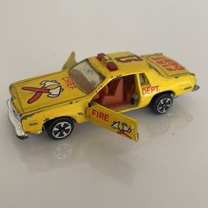 Vintage 1981 Kidco Fire Department Toy Car